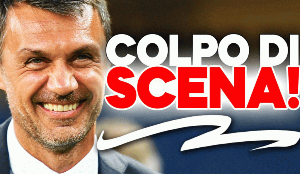 Paolo Maldini colpo di scena