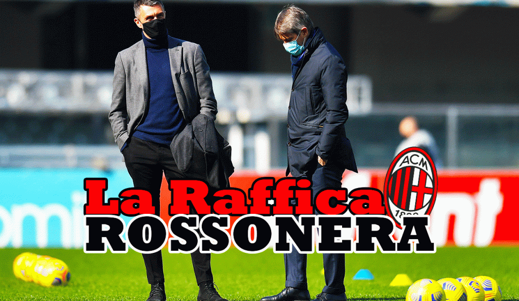 Raffica rossonera 29 ottobre 2021