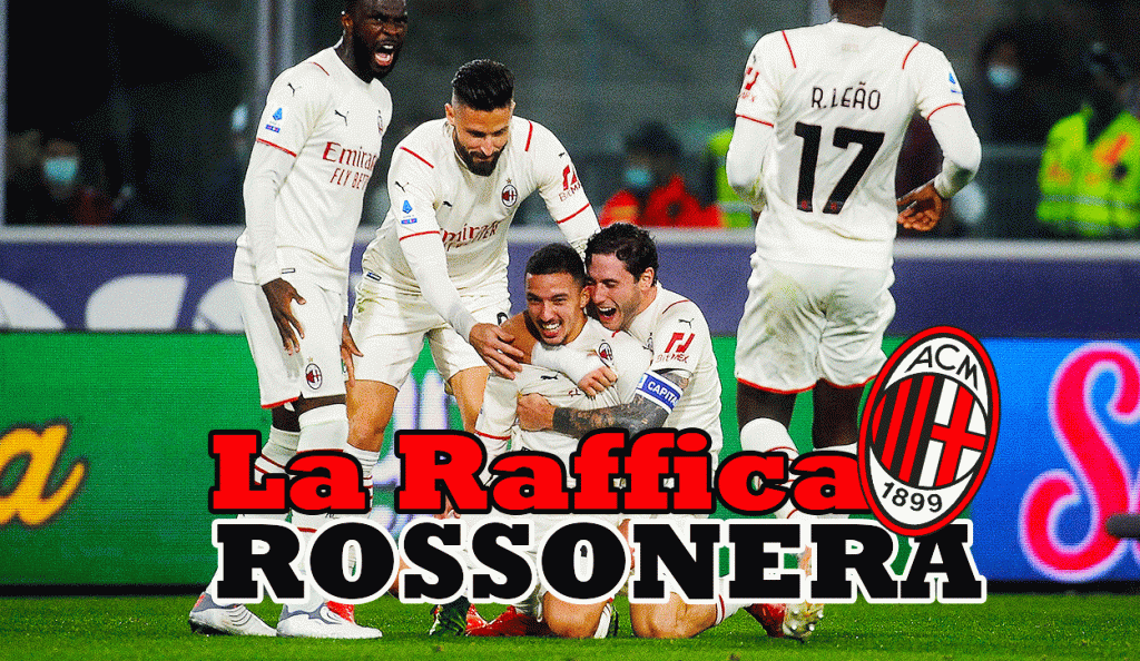 Raffica rossonera 24 ottobre 2021