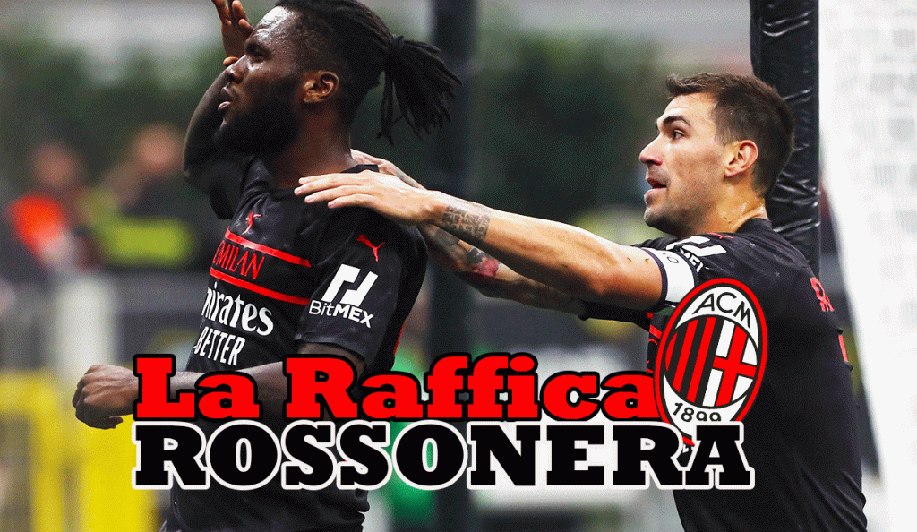 Raffica rossonera 25 ottobre 2021