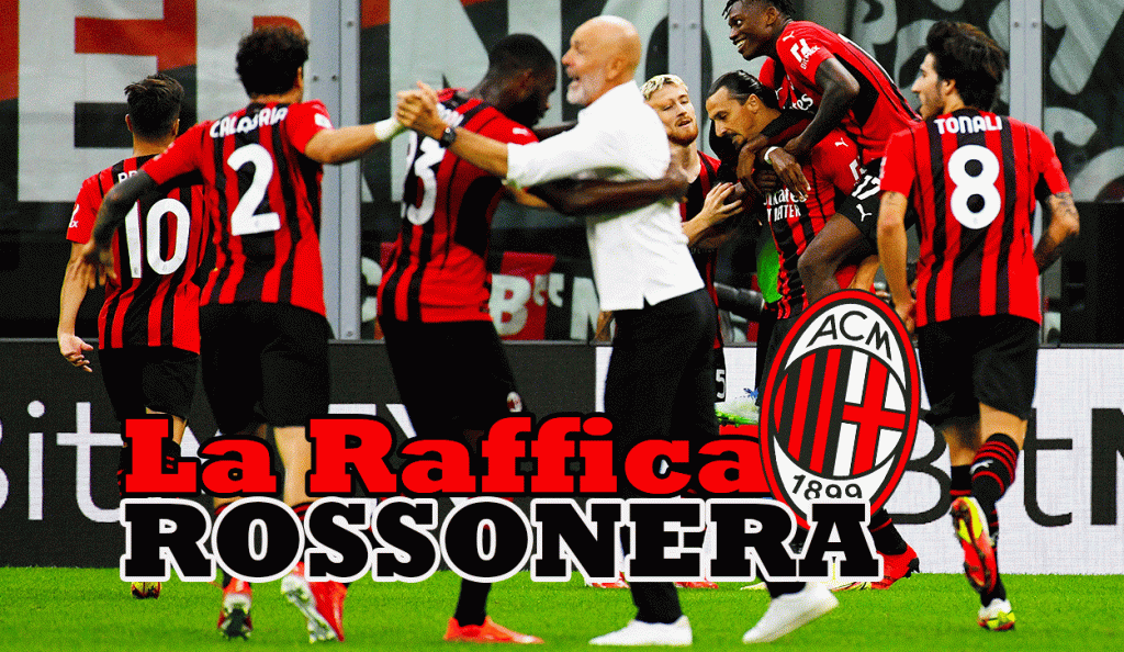 Raffica rossonera 23 ottobre 2021