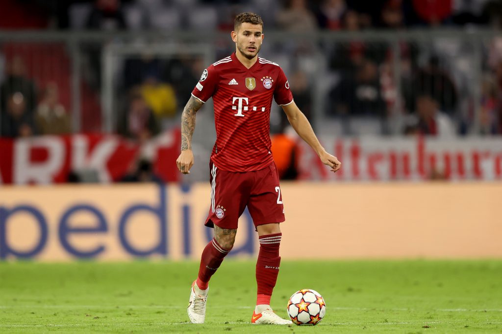 Lucas Hernandez difensore del Bayern Monaco