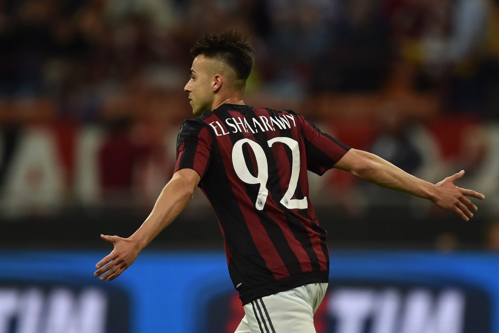Stephan El Shaarawy con la maglia del Milan