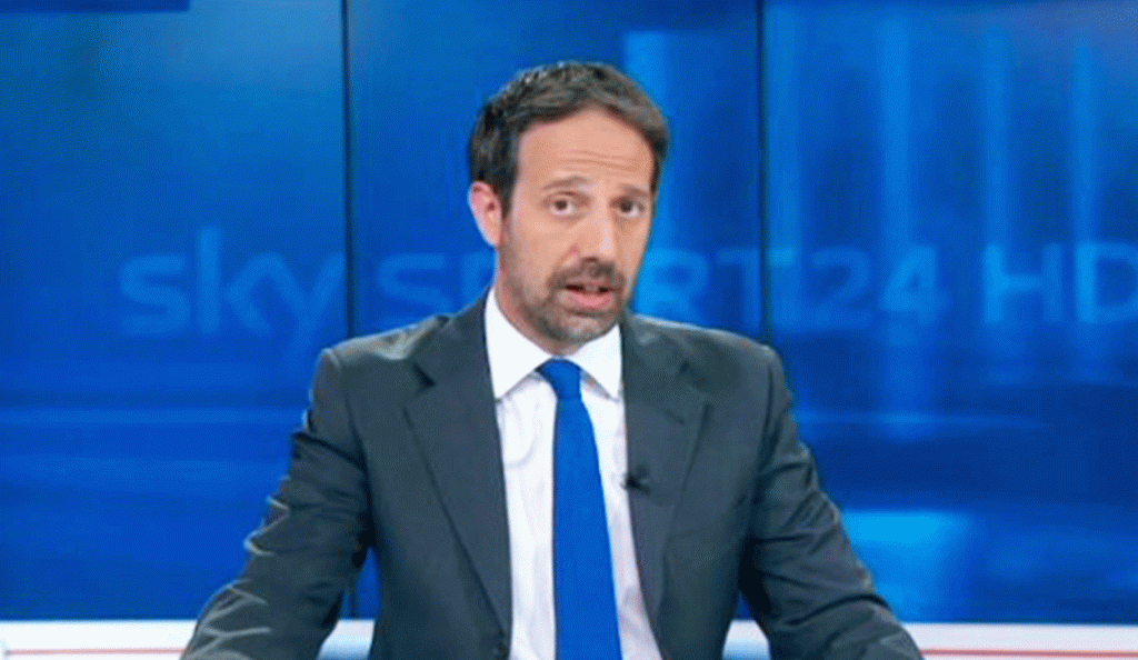 Luca Marchetti giornalista di Sky Sport