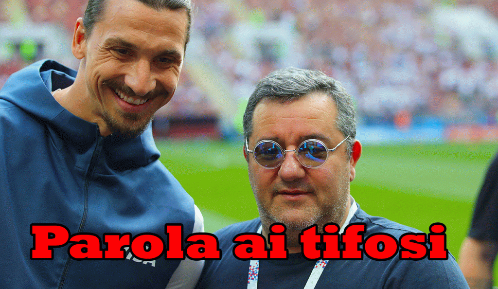 Reazione tifosi su Raiola