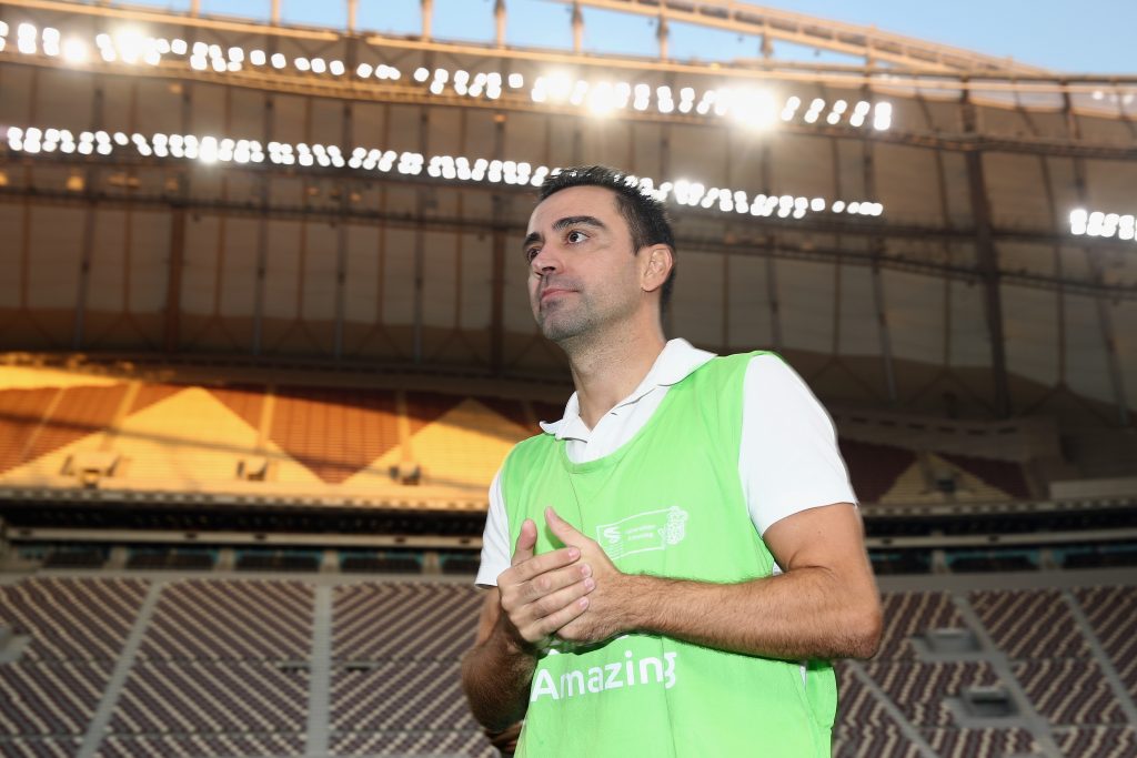 Xavi ex giocatore del Barcellona