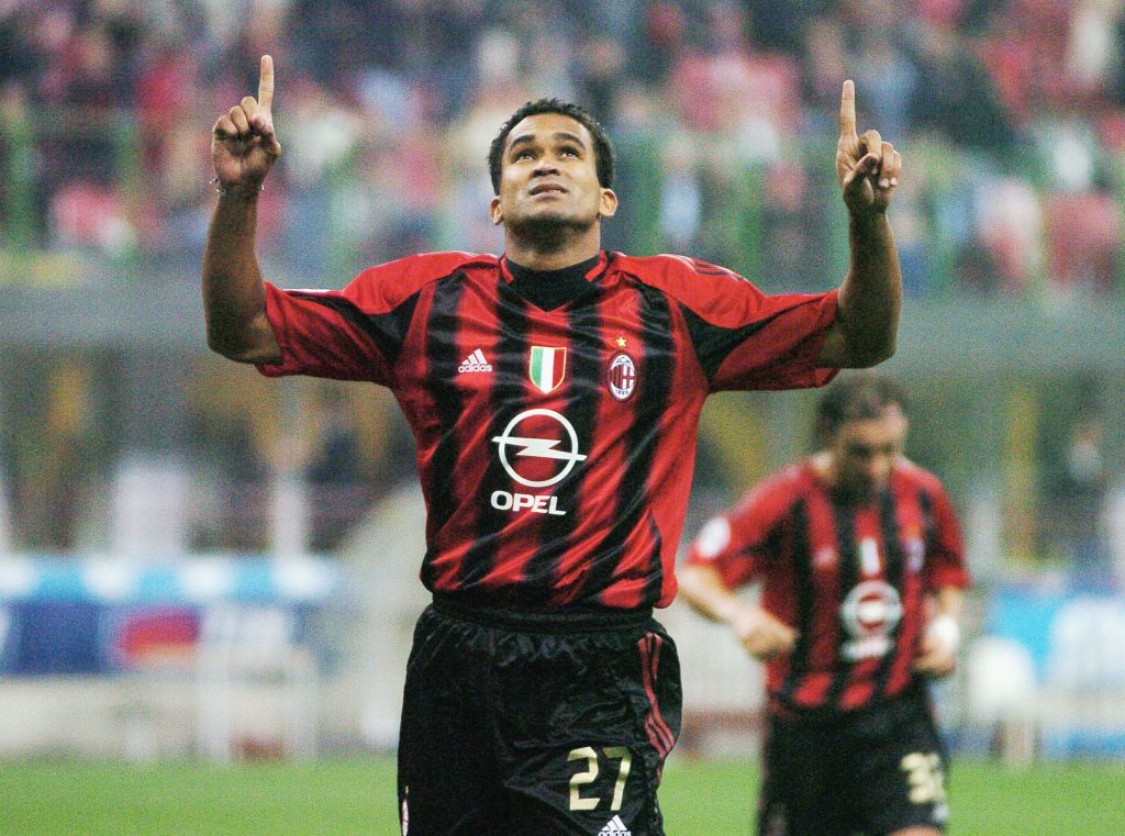 L'ex terzino del Milan Serginho