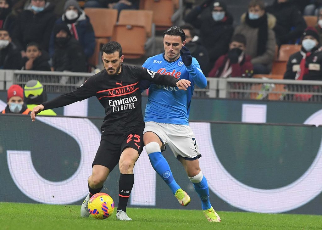 Eljif Elmas e Alessandro Florenzi