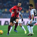 Zlatan Ibrahimovic in azione.