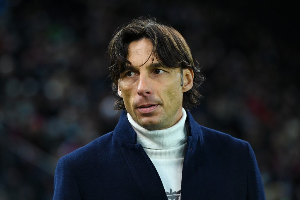 Gabriele Cioffi, tecnico dell'Udinese.