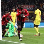 Tomori esulta dopo il gol