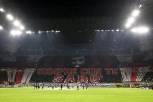 Curva sud rossonera