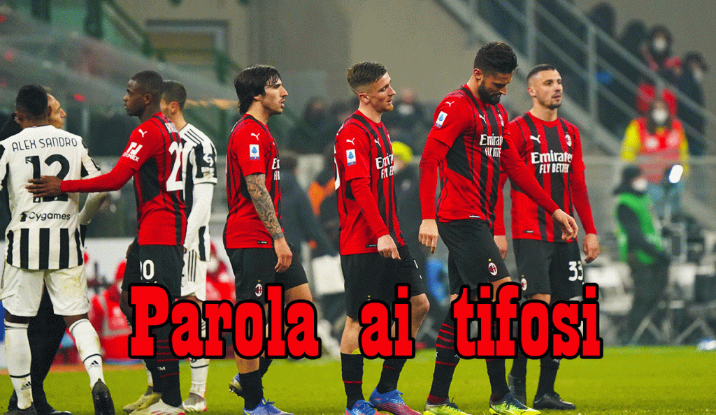Reazione tifosi social Milan Juventus