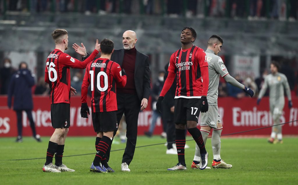 AC Milan v Genoa CFC - Coppa Italia