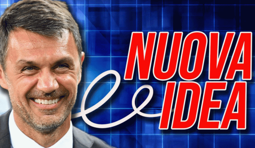 Nuova idea per l'attacco di Paolo Maldini