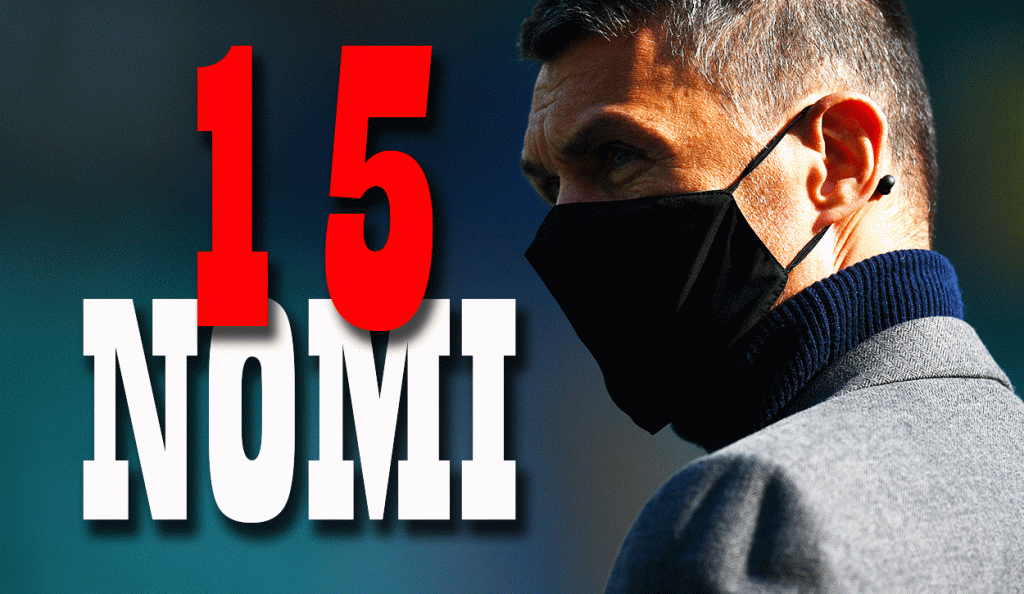 15 grossi nomi sul taccuino di Maldini