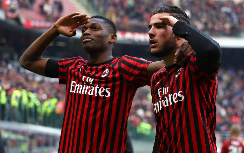 Leao e Theo Hernandez