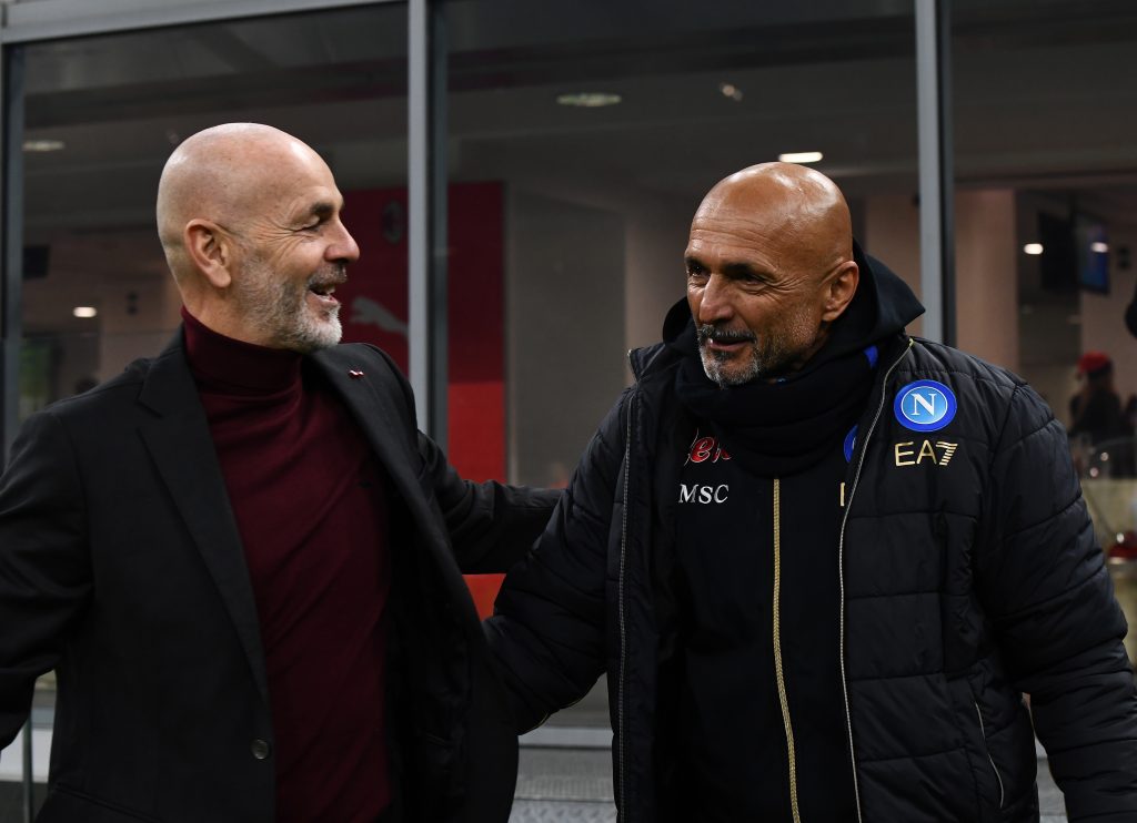 Stefano Pioli e Luciano Spalletti