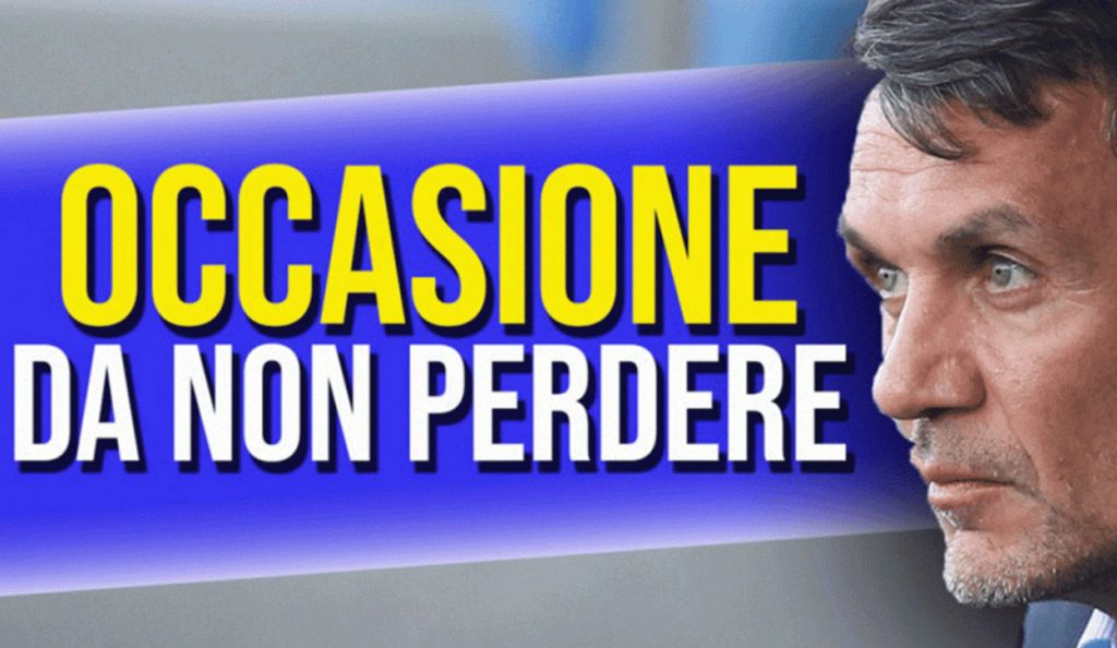 Occasione da non perdere