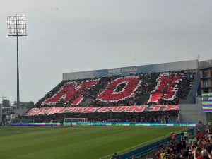 Tifosi del Milan a Reggio Emilia