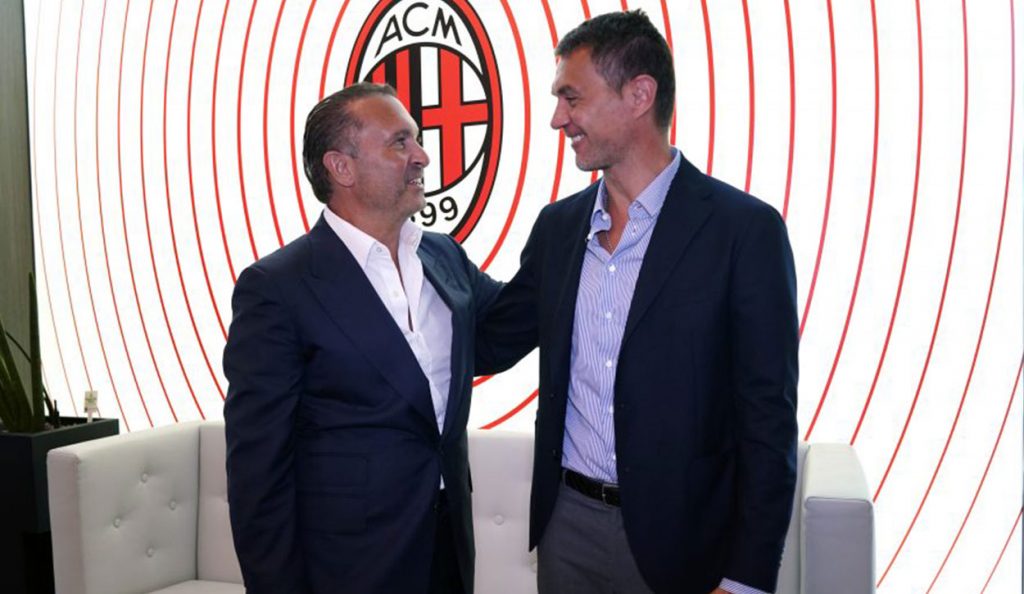Gerry Cardinale e Paolo Maldini