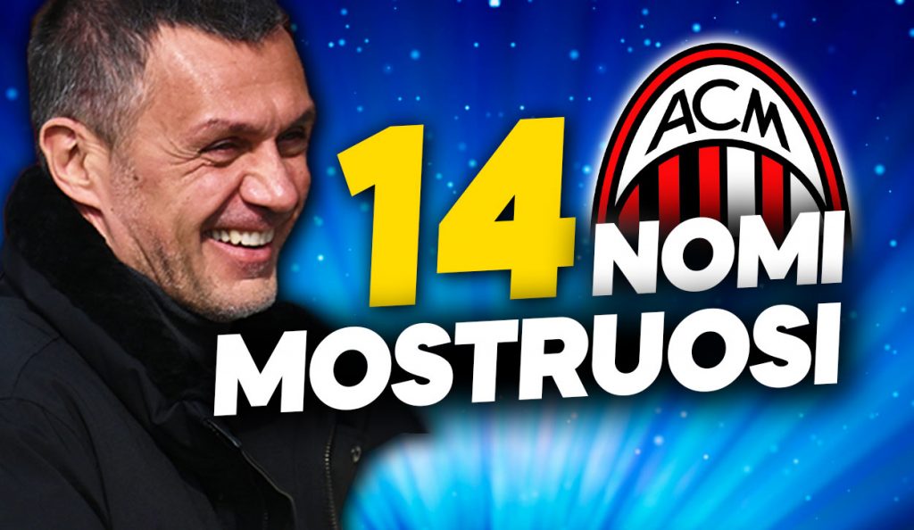 Mercato Milan, i sogni di Maldini.