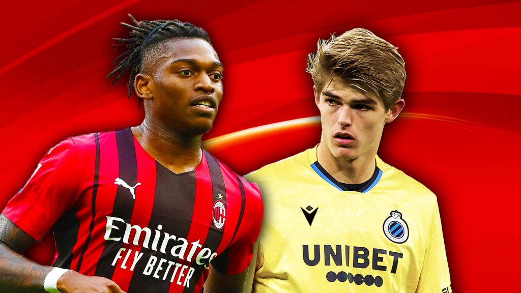 Calciomercato Milan, news su De Ketelaere e Rafael Leao.