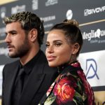 Zoe Cristofoli e Theo Hernandez