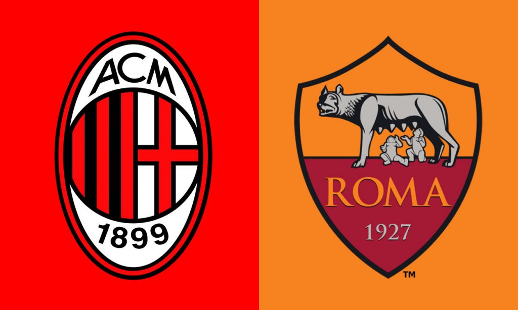 La diretta live di Milan-Roma.
