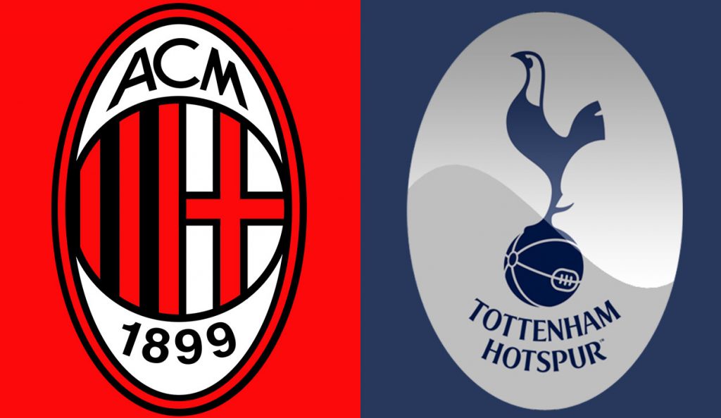 La diretta live di Milan-Tottenham.