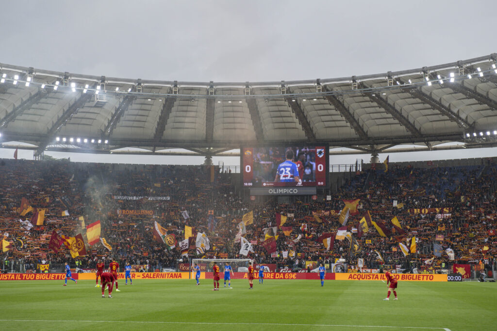 Stadio Olimpico di Roma.