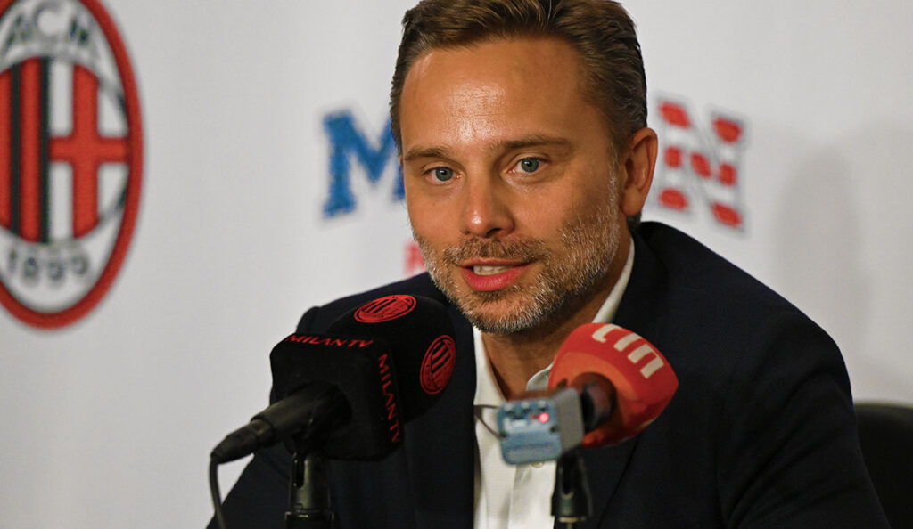 Giorgio Furlani, ad del Milan.
