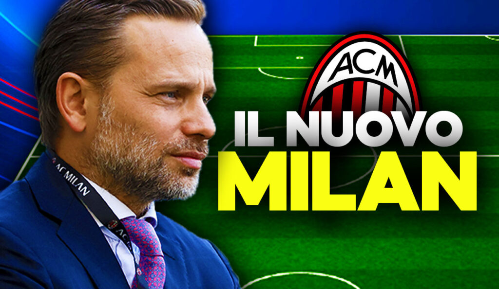 La nuova formazione del Milan.