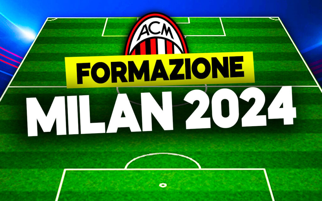 La nuova formazione del Milan per il 2024.