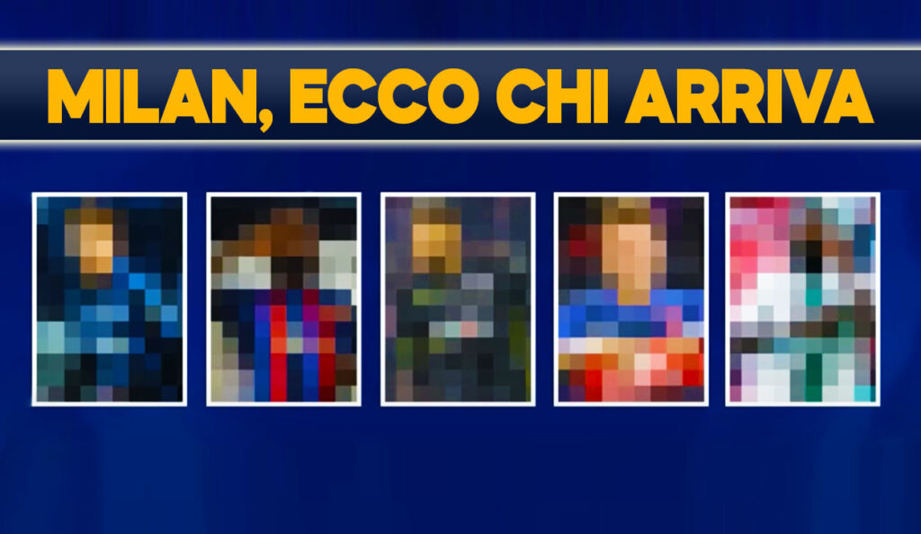 La nuova lista di mercato del Milan.
