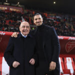 Adriano Galliani e Zlatan Ibrahimovic