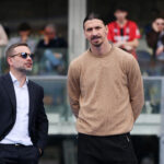 Giorgio Furlani with Zlatan Ibrahimovic