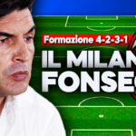 La nuova formazione del Milan con Fonseca in panchina.