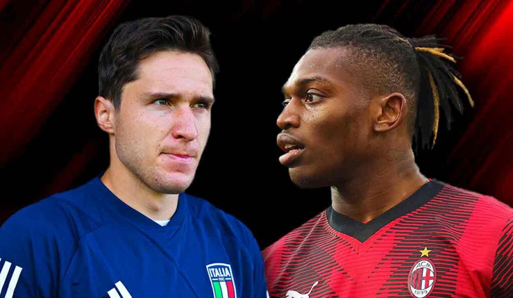 Calciomercato Milan, news su Leao e Chiesa.