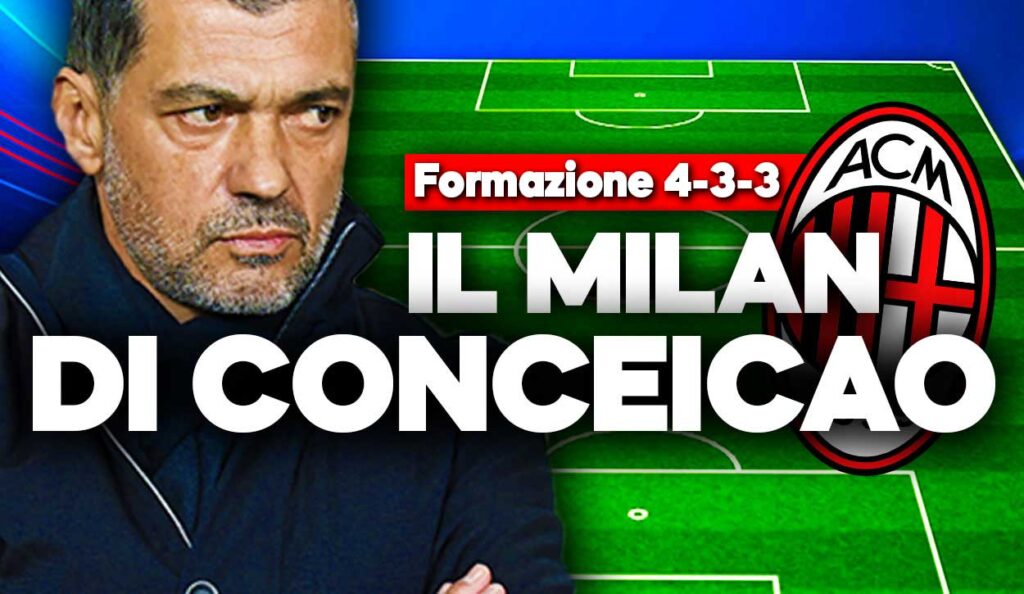Calciomercato Milan, news sulla nuova formazione di Conceicao.