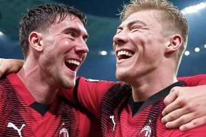 Vlahovic-Hojlund, due di calciomercato per il Milan.