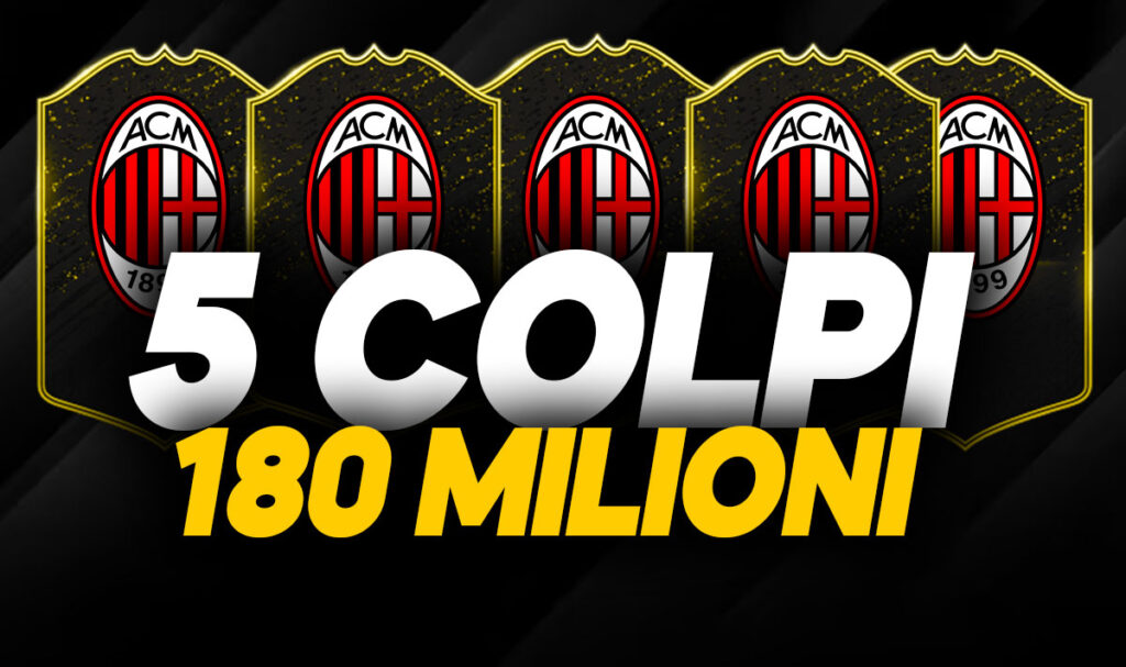 Calciomercato Milan, news su 5 colpi per l'estate.