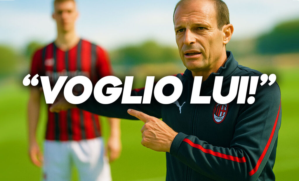 Calciomercato Milan, news su una richiesta di Allegri.
