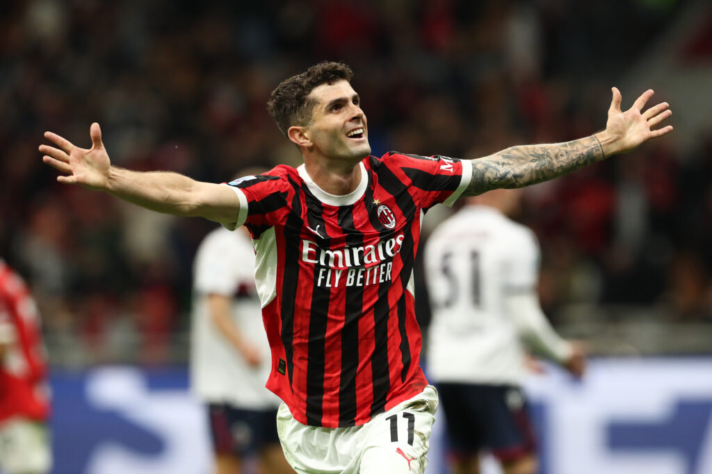 Christian Pulisic, attaccante Milan