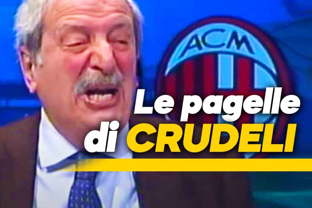 Le pagelle del Milan di Tiziano Crudeli.