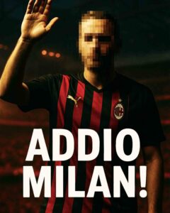 Possibile addio al Milan.