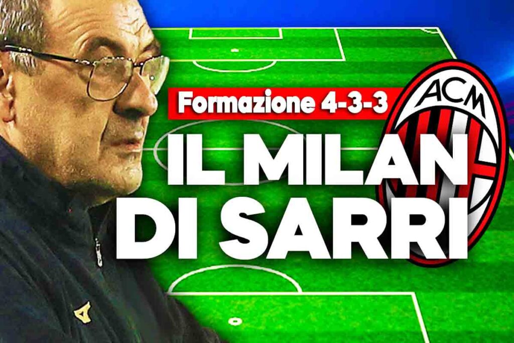 La formazione del Milan di Sarri.
