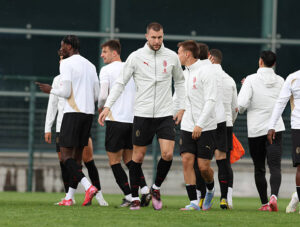 Alcuni giocatori del Milan