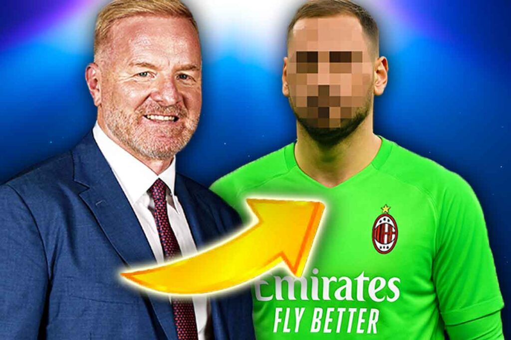 Tare e il nuovo portiere del Milan.