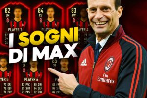 I sogni di calciomercato del Milan di Allegri.